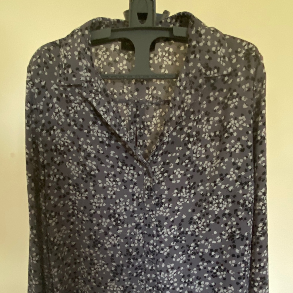 Banana Republic Purple Button Down